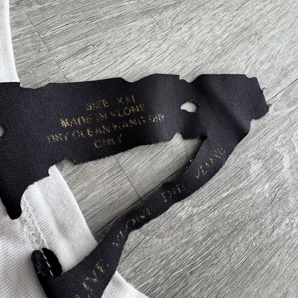 Vlone Didn't Know A Snake Could Smile Shirt Mens XL White Snake Smiley Graphic - Picture 4 of 5